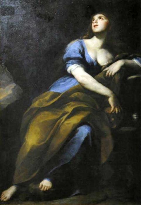 Andrea Vaccaro Penitent Mary Magdalene